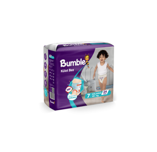 Bumble 7 Numara XXL Külot Bez (19+) kg 24 Adet